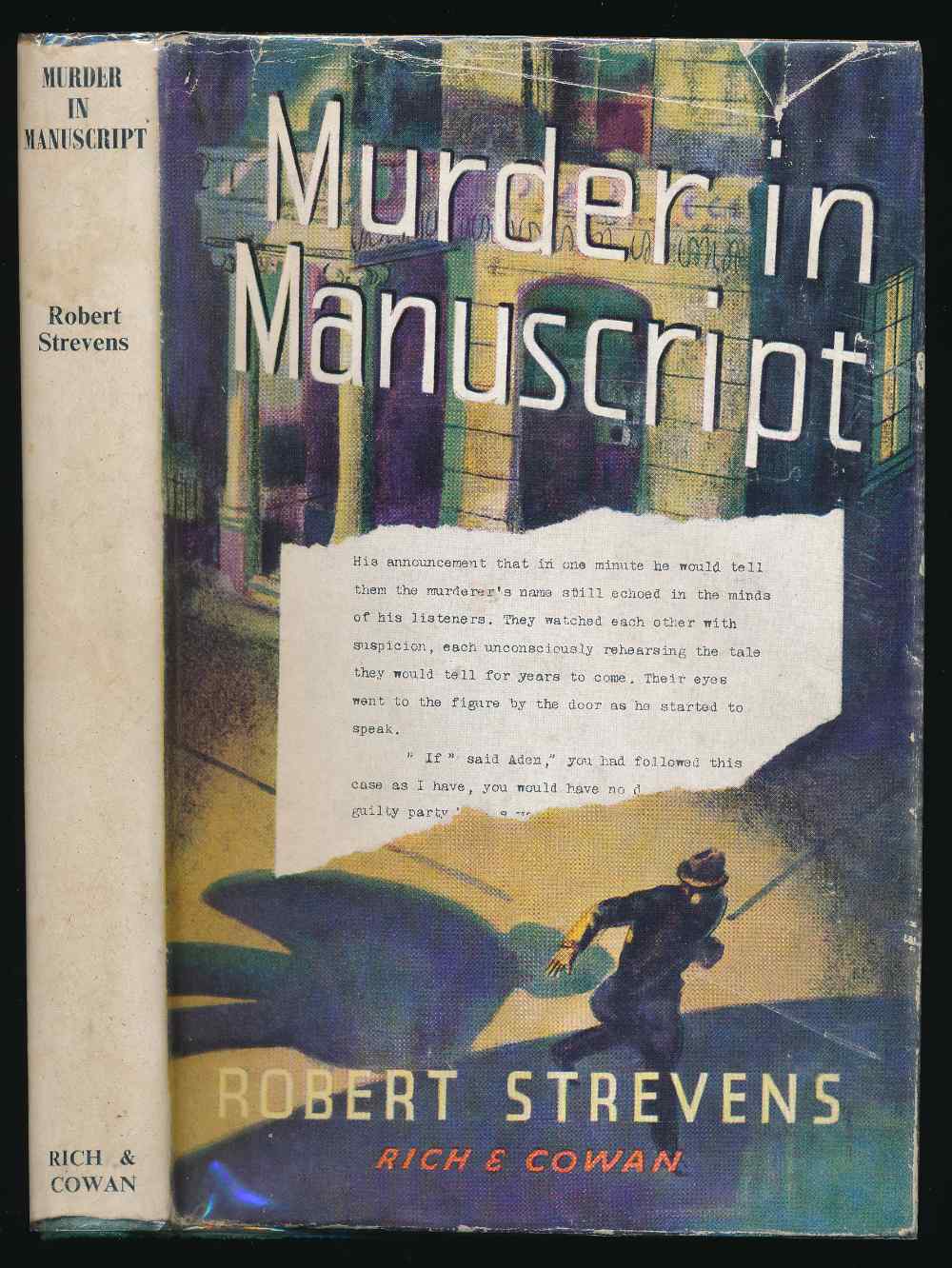 Murder in manuscript