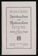 Spiritualism and rationalism, with a drastic examination of Mr Joseph McCabe