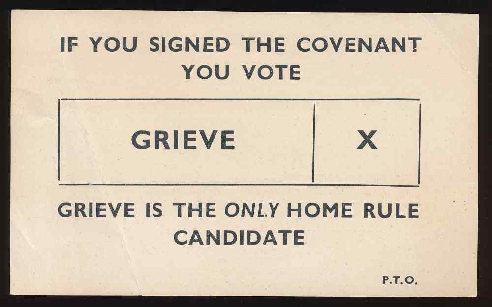 If you signed the covenant you...