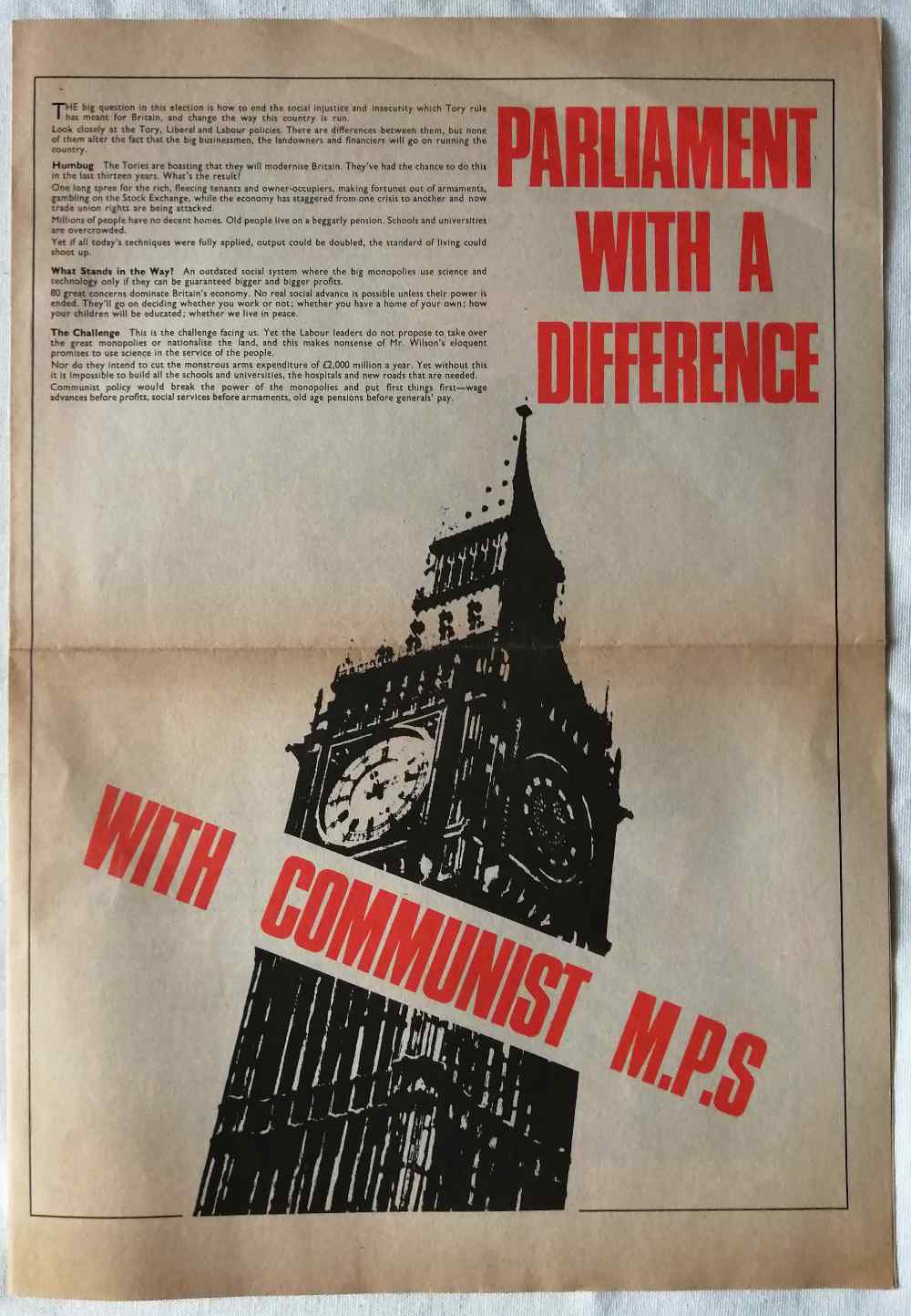 Parliament with a difference: ...