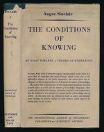 The conditions of knowing : an essay towards a theory of knowledge