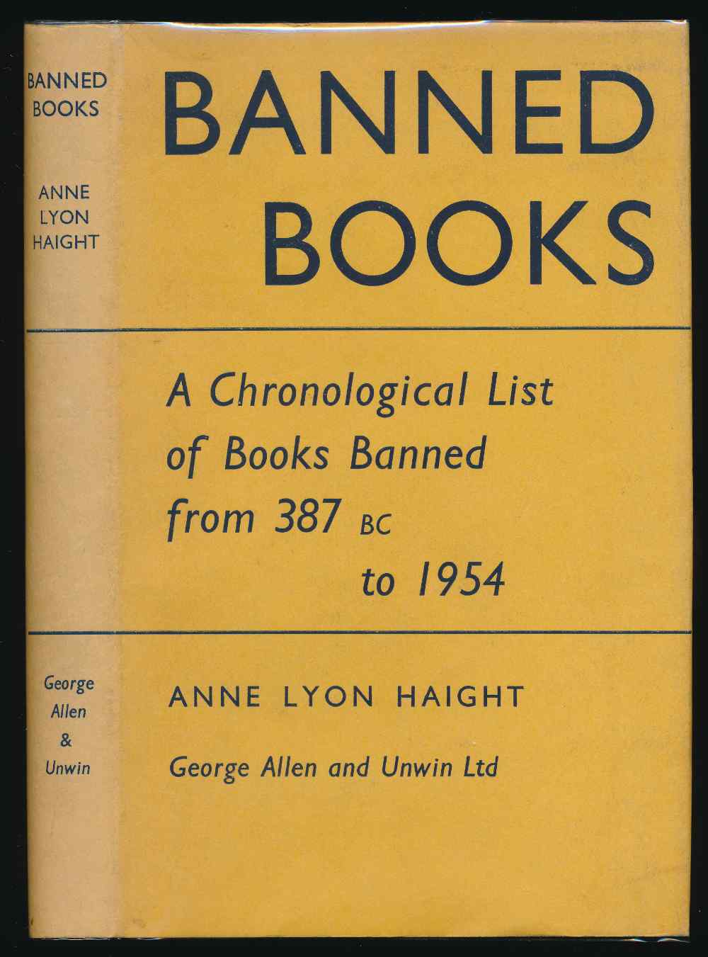 Banned books: informal notes o...