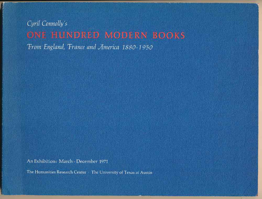 Cyril Connolly's one hund...