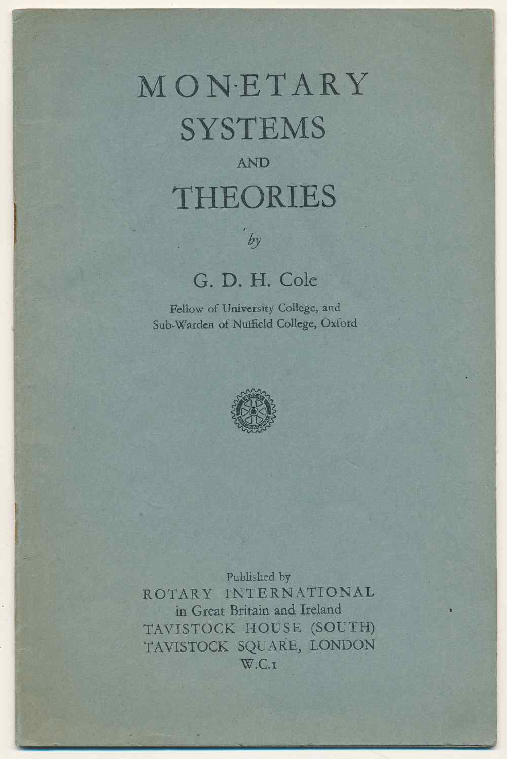 Monetary systems and theories