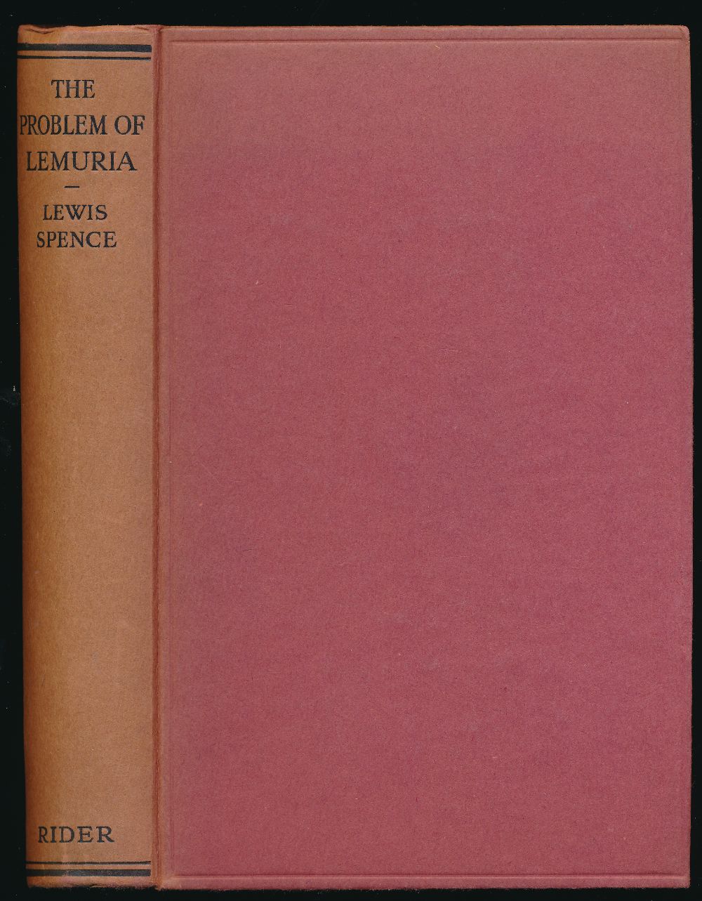 The problem of Lemuria: the su...