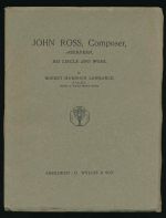 John Ross, composer, Aberdeen, his circle and work