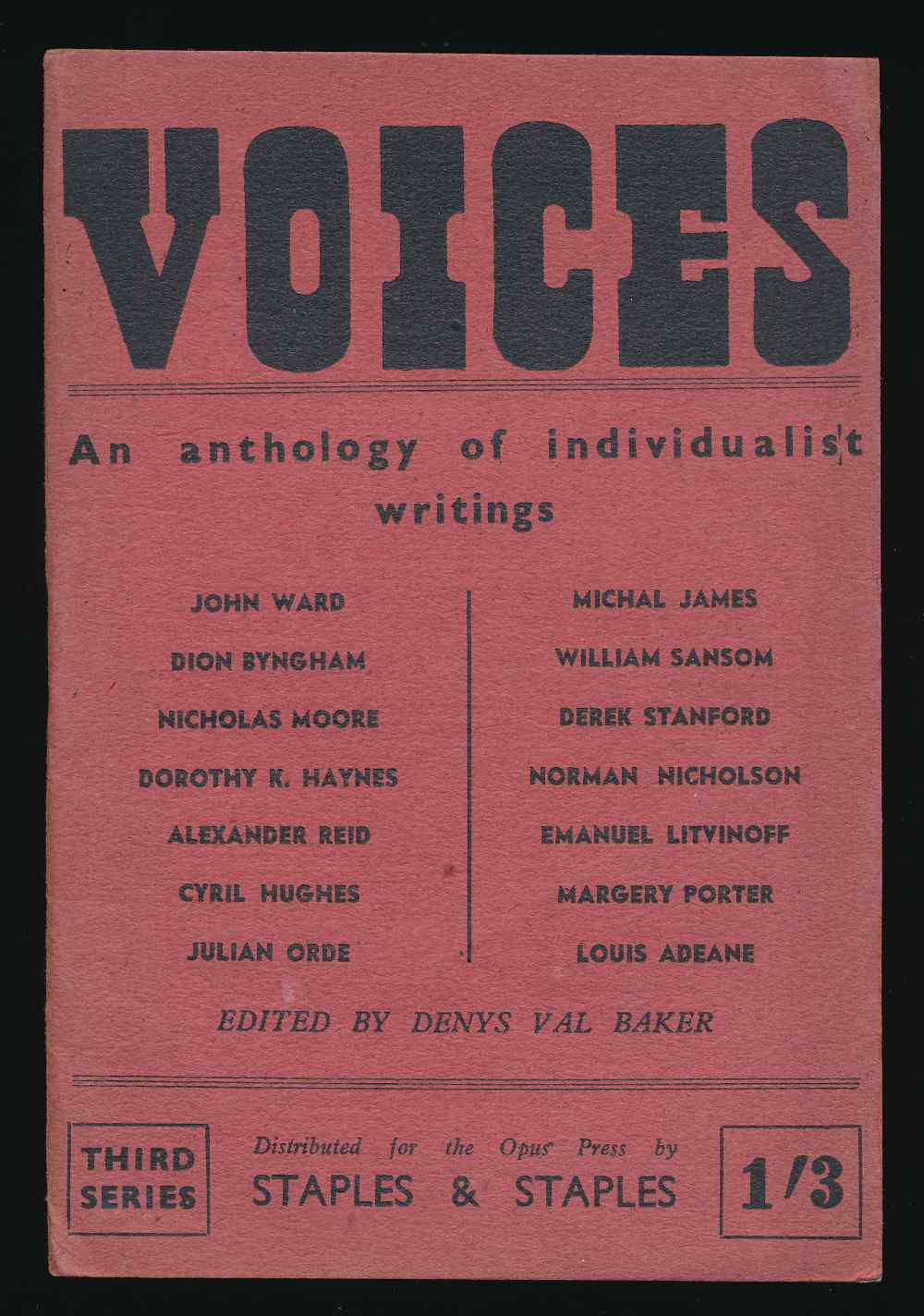 Voices: anthology of individua...