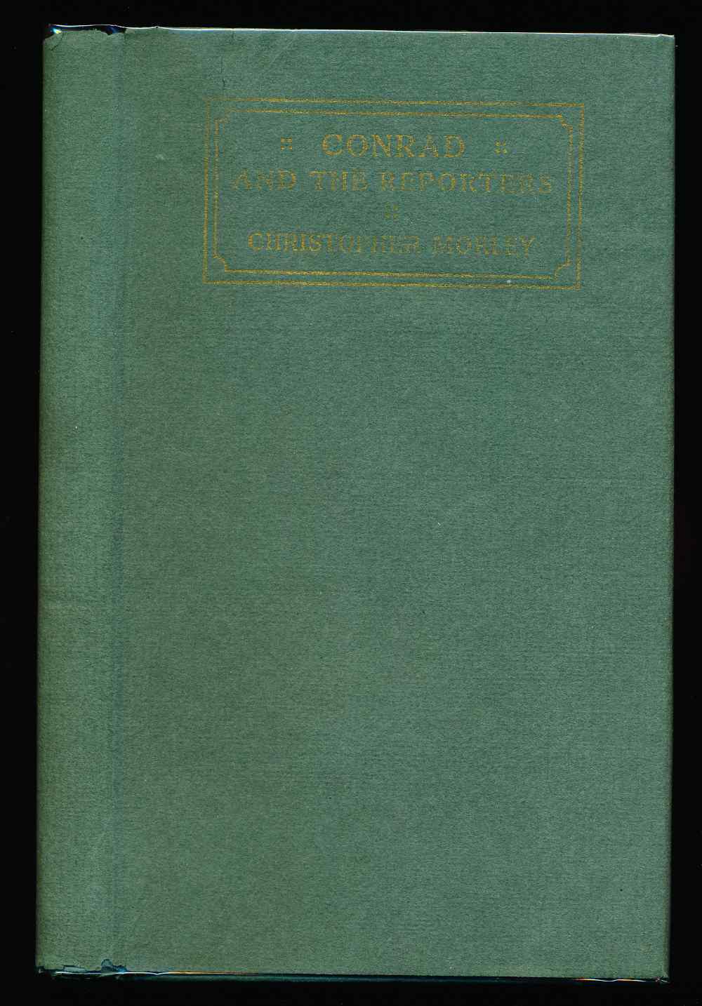 Conrad and the reporters