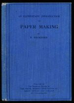 An elementary introduction to paper making