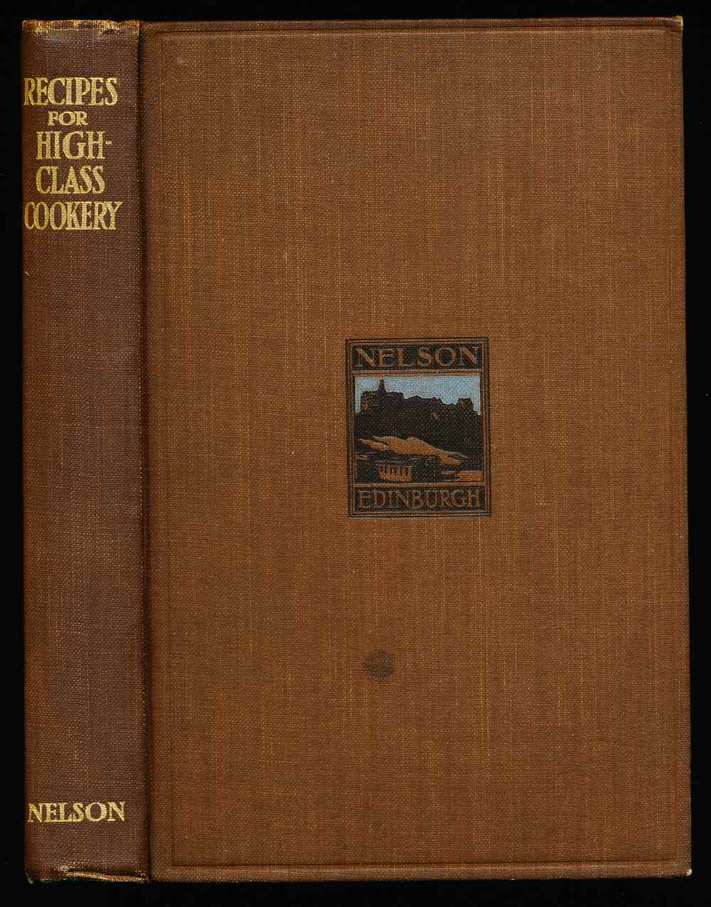 Recipes for high-class cookery...