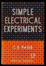 Simple electrical experiments