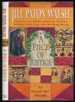A piece of justice: the second Imogen Quy mystery