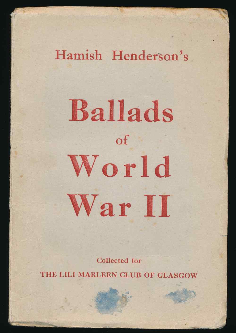 Ballads of World War II
