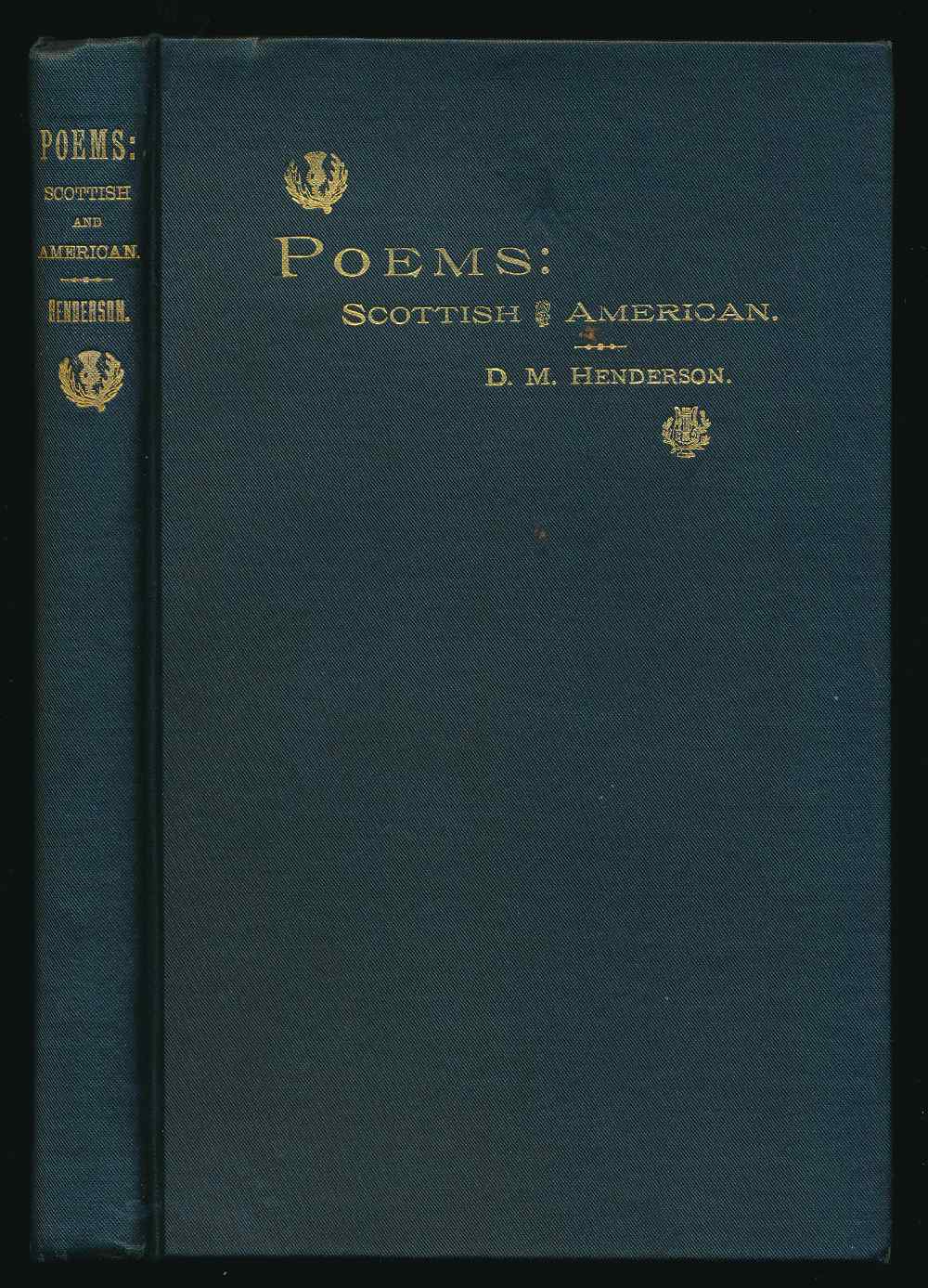 Poems, Scottish and American
