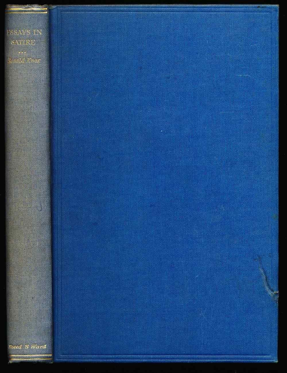 Essays in satire