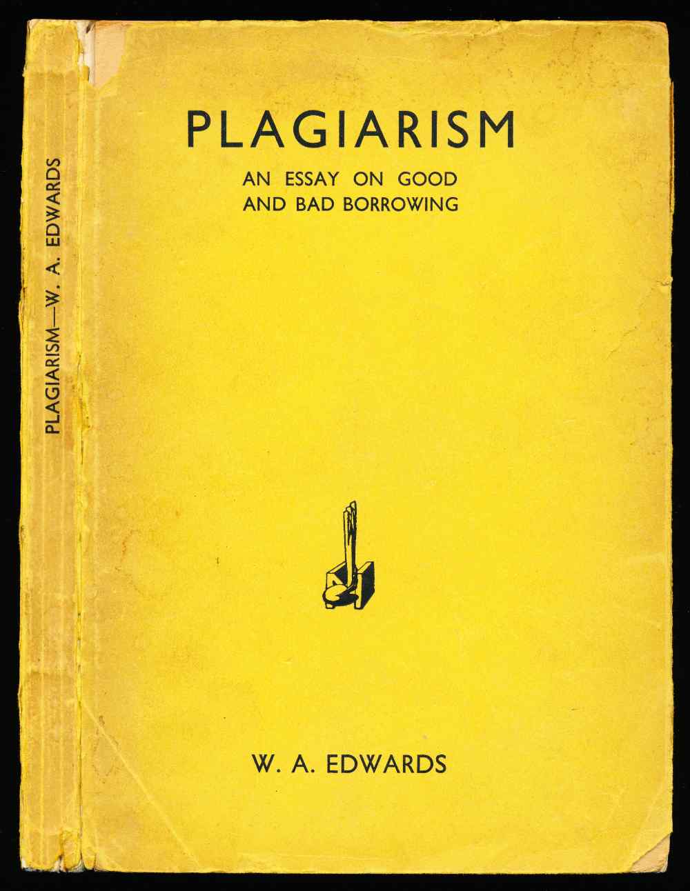 Plagiarism: an essay on good a...