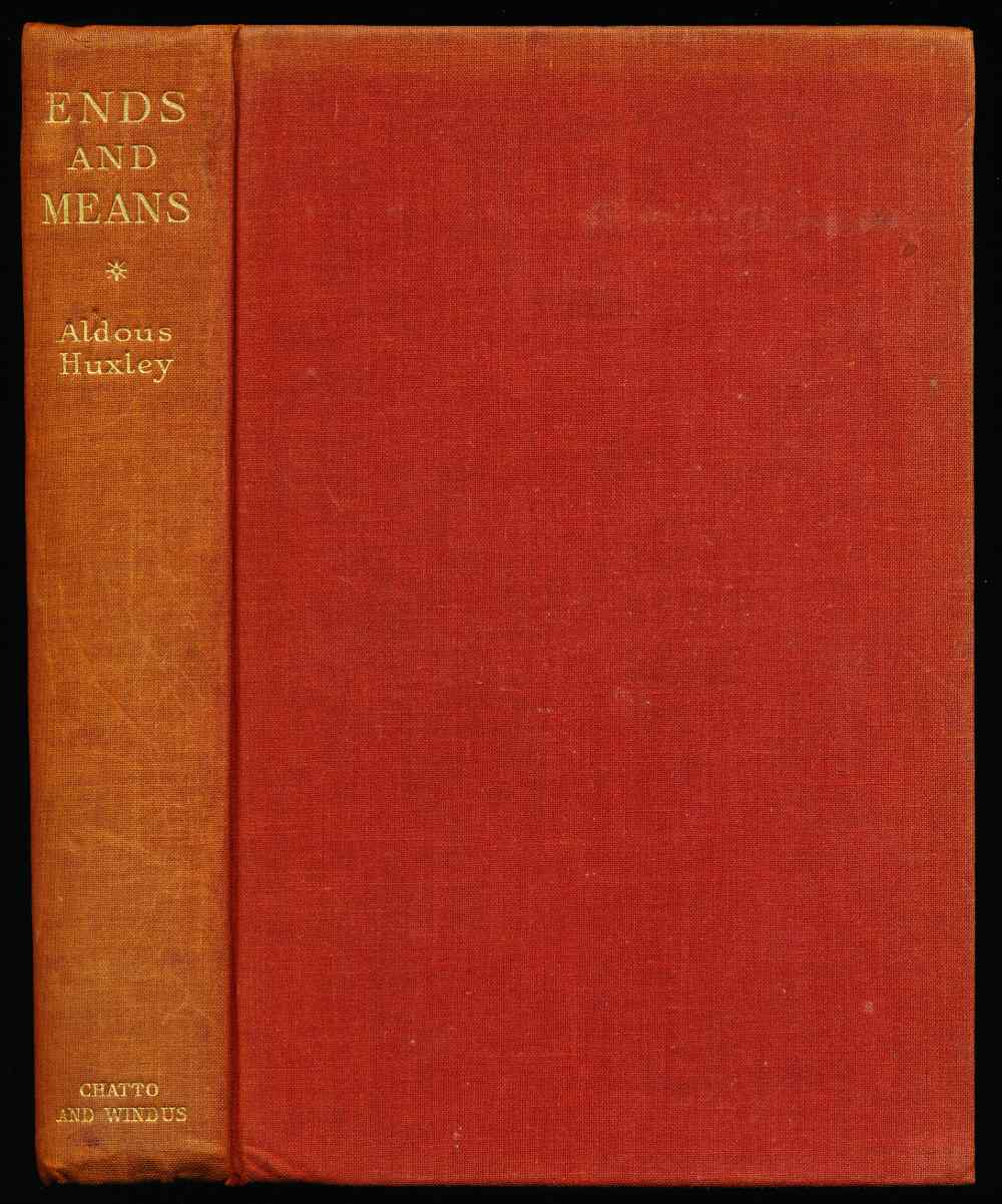 Ends and means : an enquiry in...