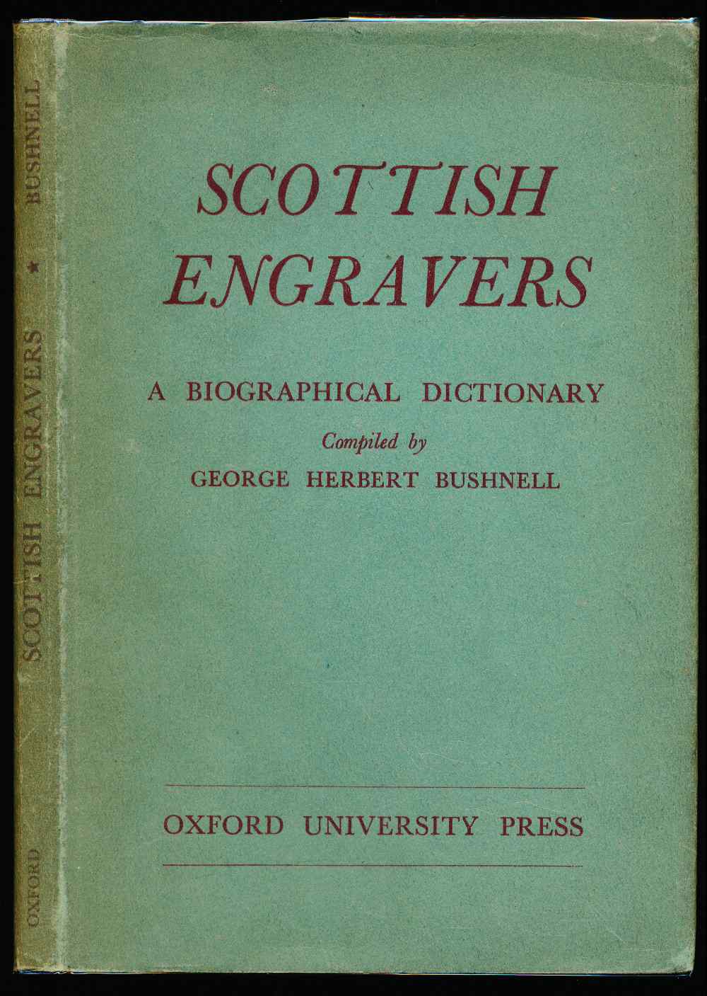 Scottish engravers: a biograph...