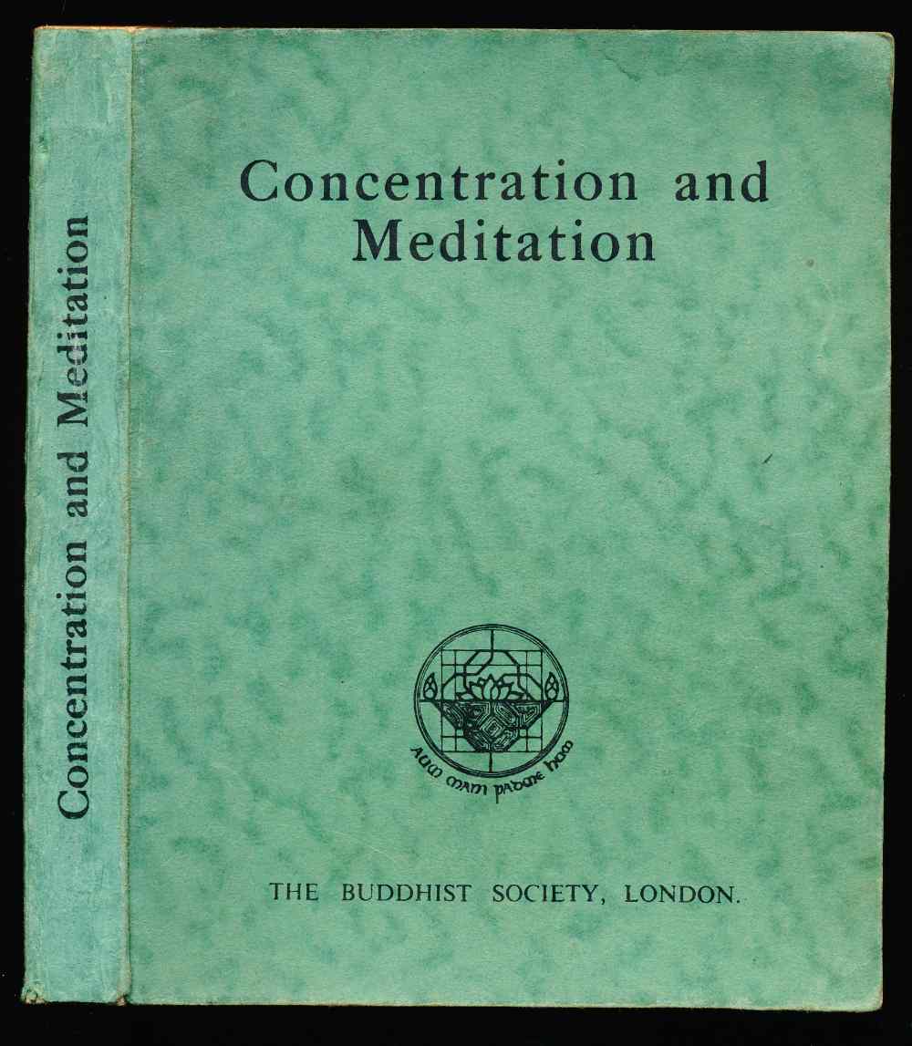 Concentration and meditation: ...