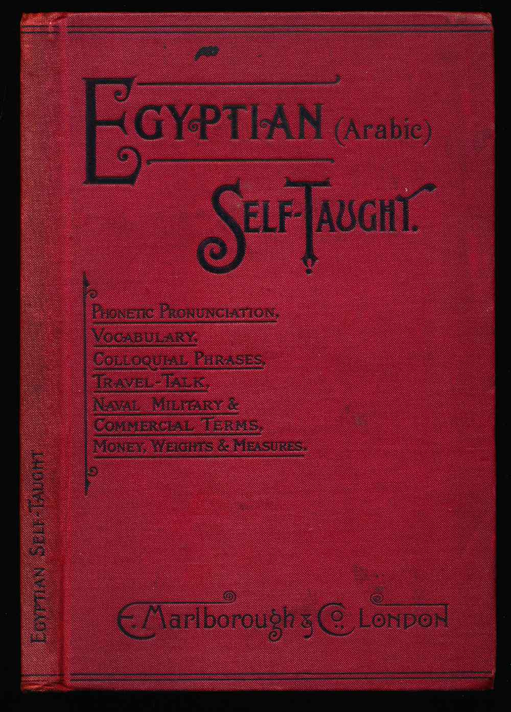 Egyptian self-taught (Arabic) ...