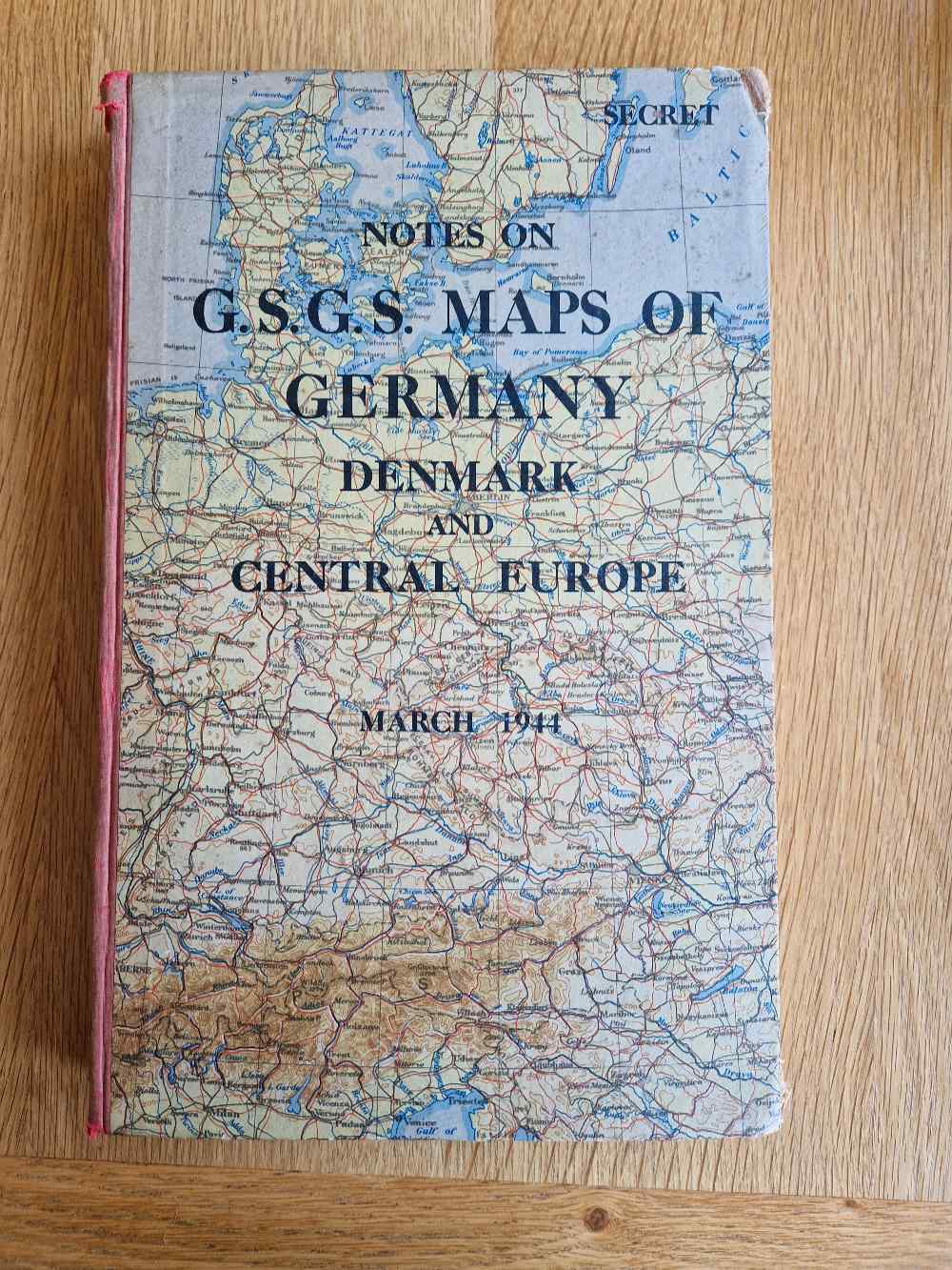 Notes on G.S.G.S. maps of Germ...