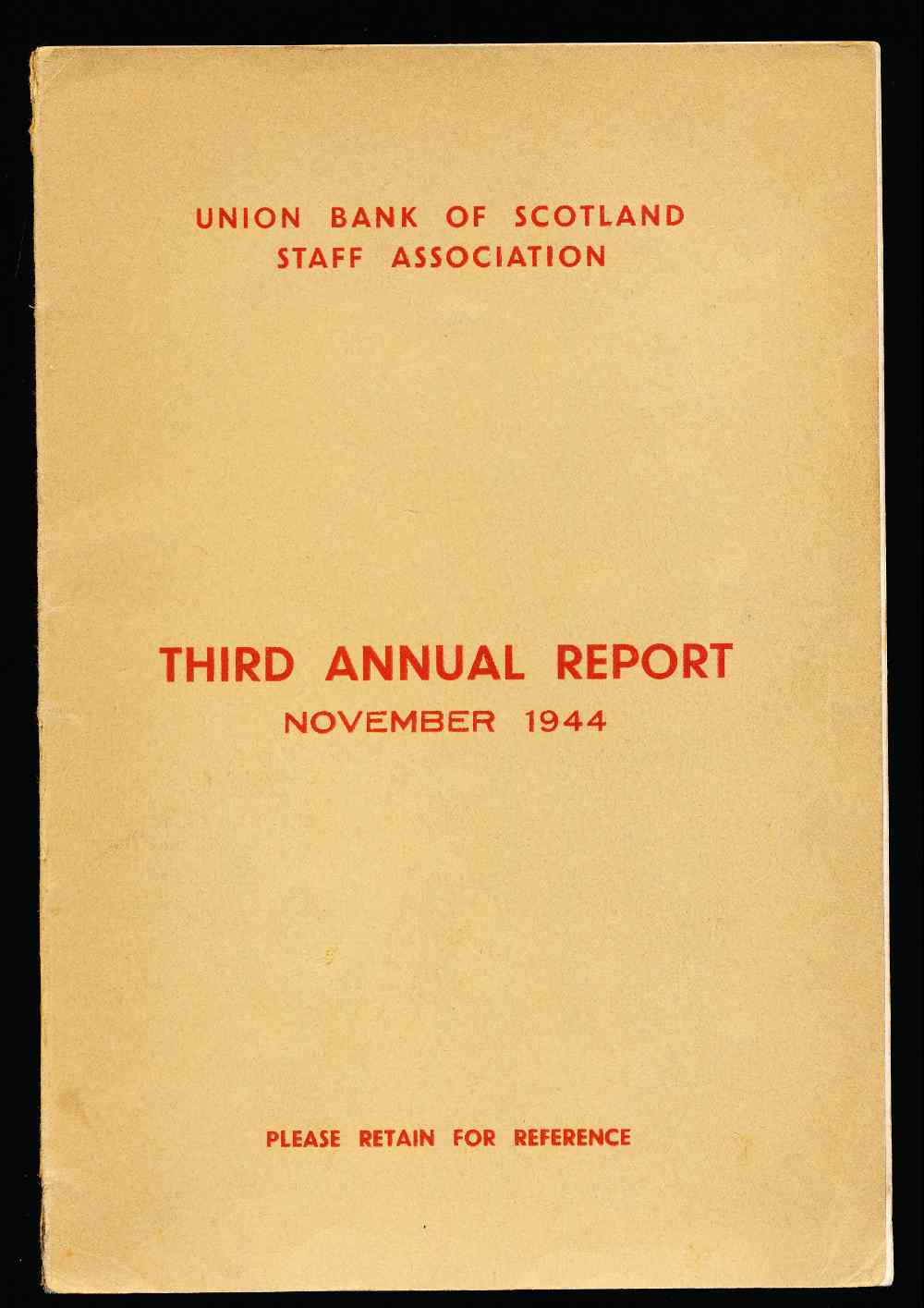 Union Bank of Scotland Staff A...