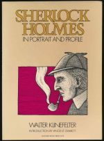 Sherlock Holmes in portrait and profile