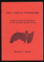 The Carfax syndrome: being a study in vampirism in the canon