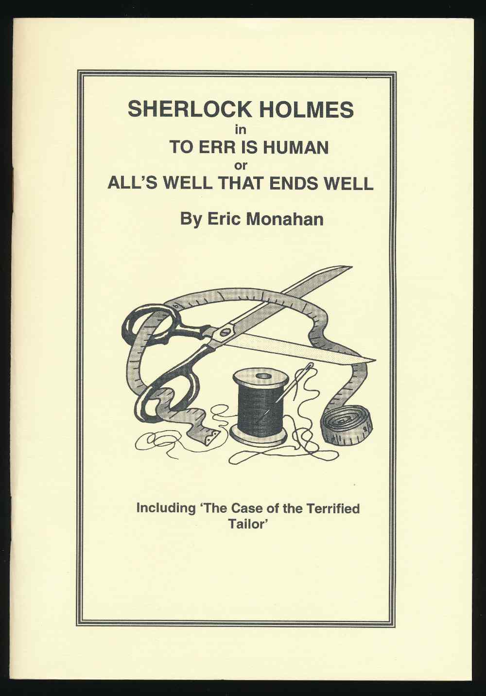 To err is human, or, All'...