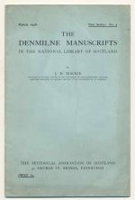 The Denmilne manuscripts in the National Library of Scotland