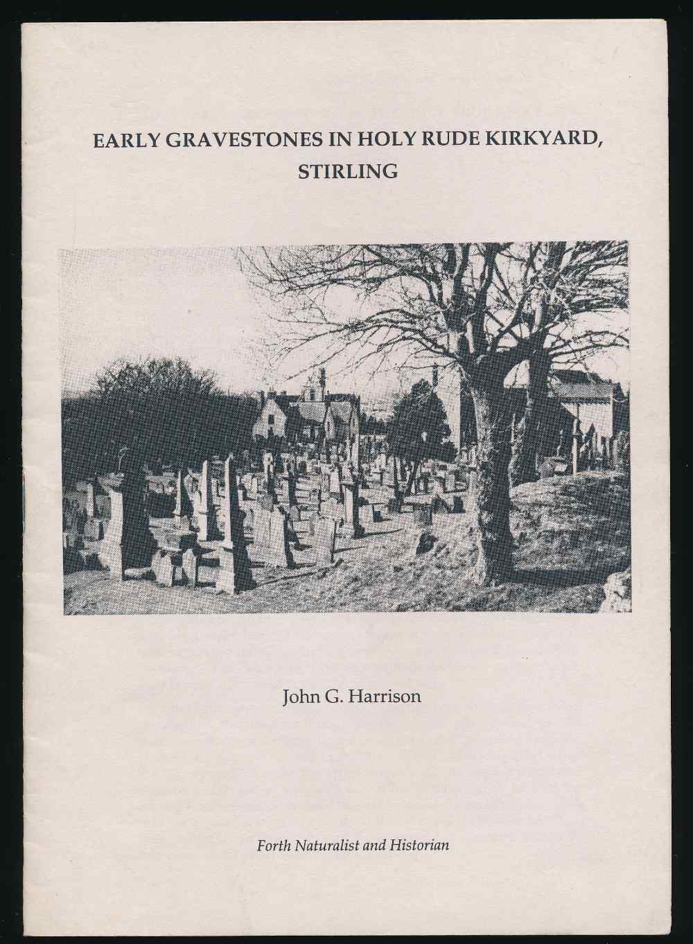 Some early gravestones in the ...