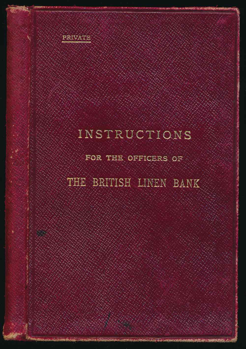 Instructions for the officers ...