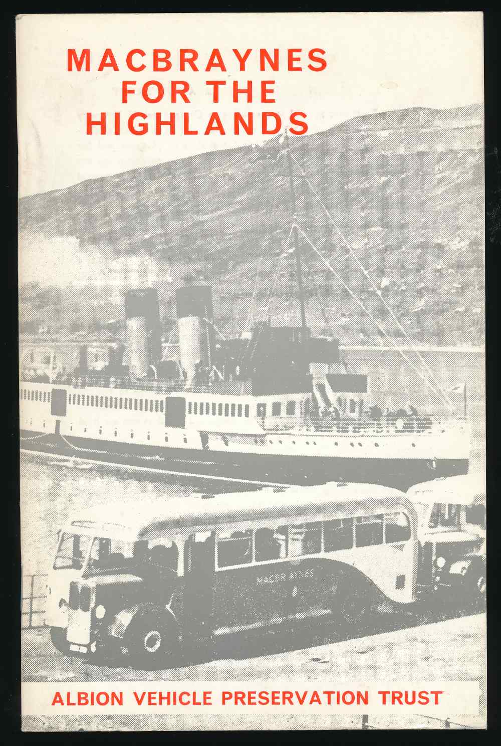MacBraynes for the Highlands: ...