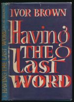 Having the last word