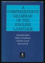 A comprehensive grammar of the English language