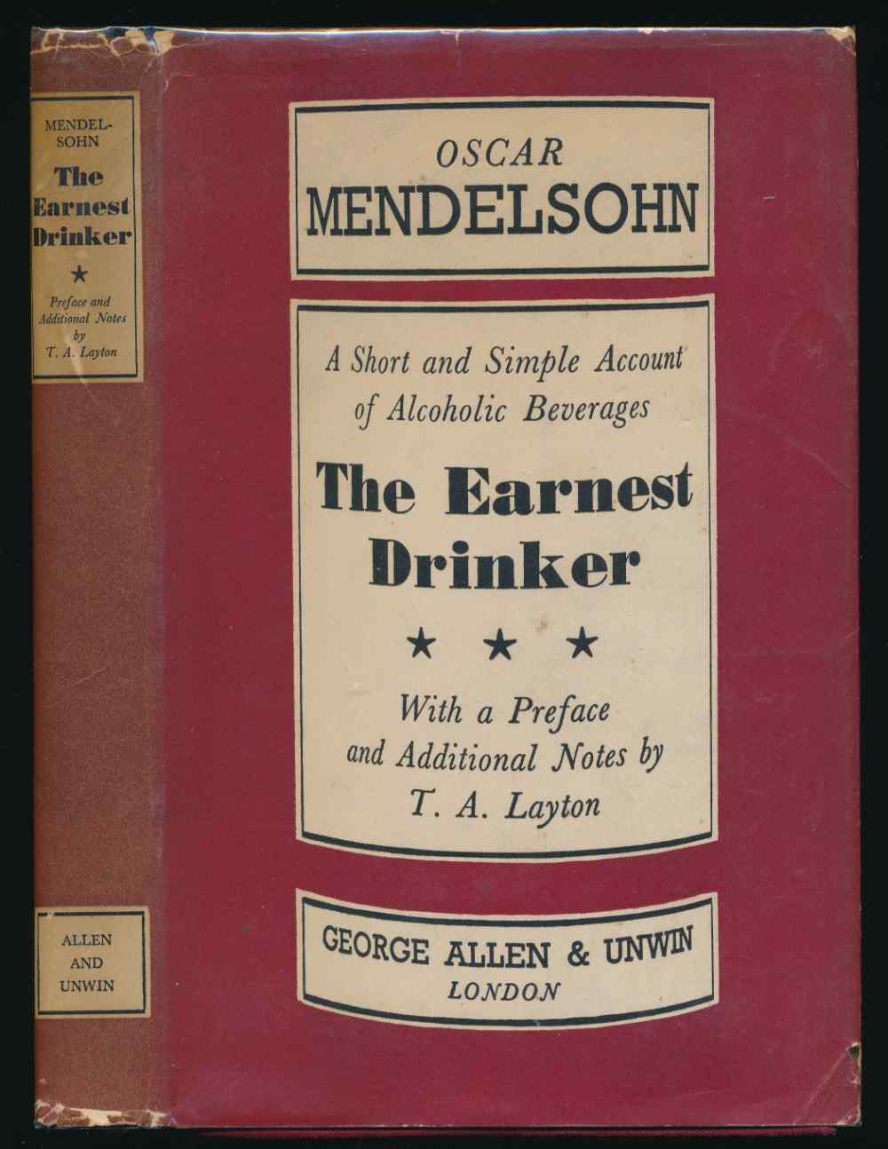 The earnest drinker: a short a...
