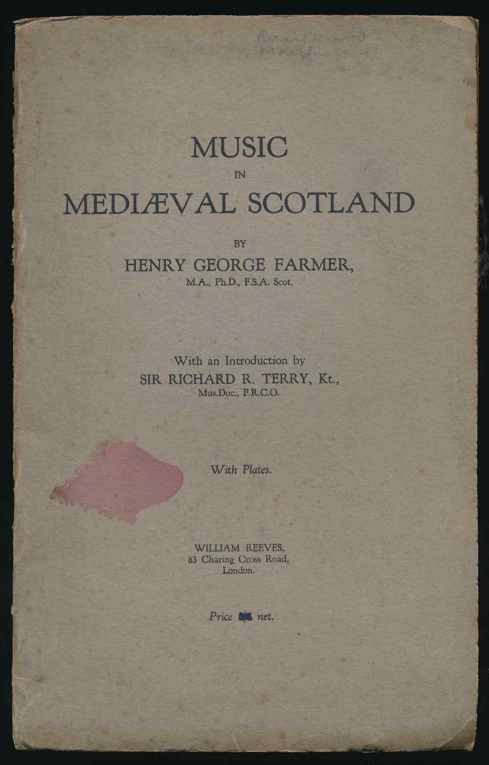 Music in mediaeval Scotland