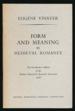 Form and meaning in medieval romance