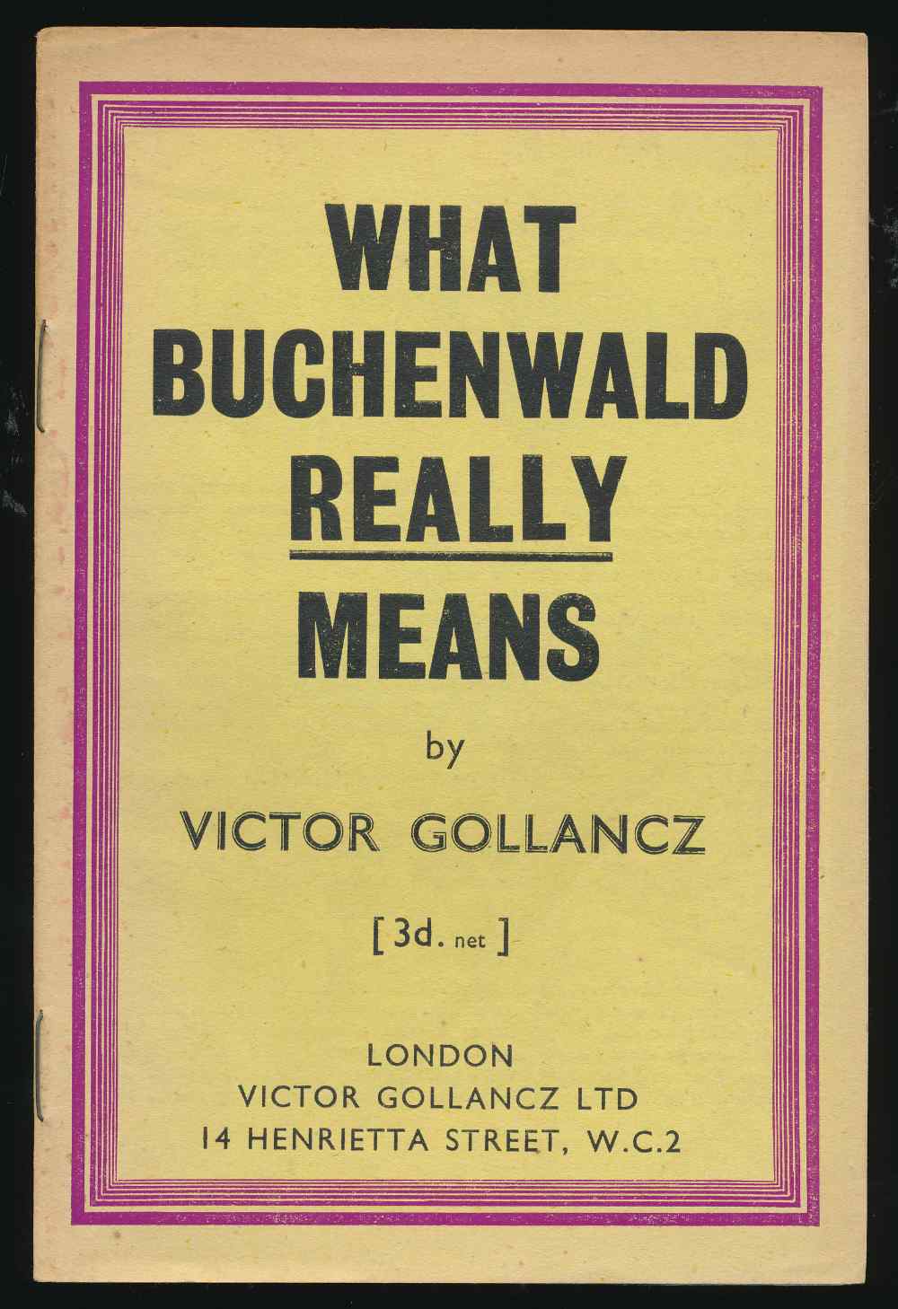 What Buchenwald really means