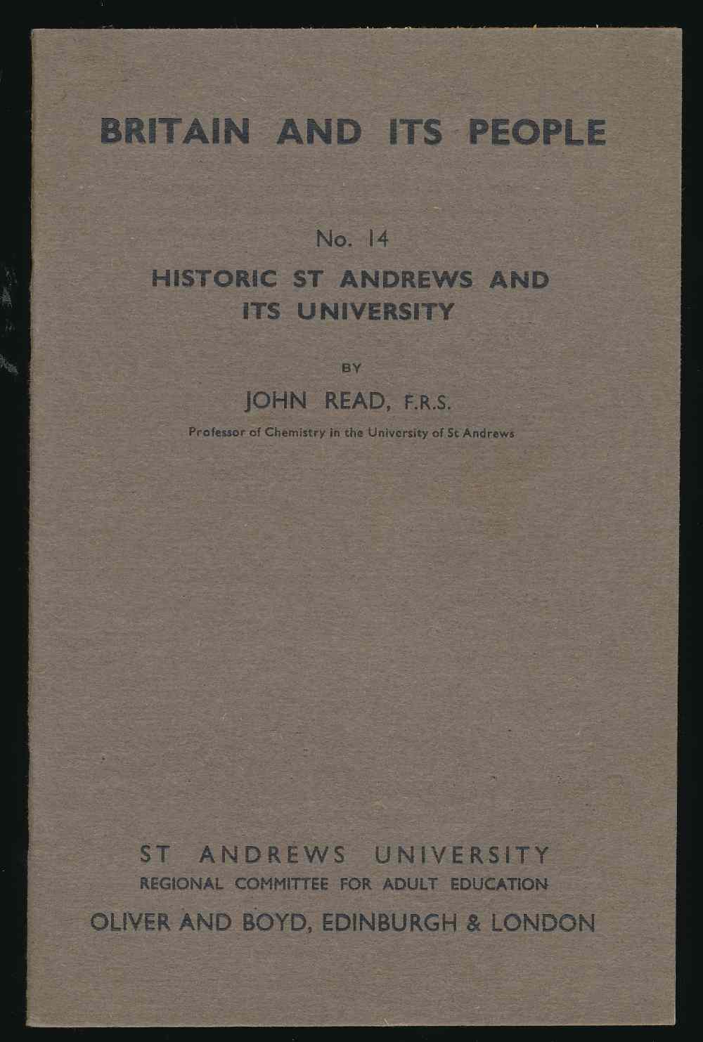 Historic St Andrews and its un...