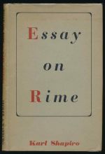 Essay on rime