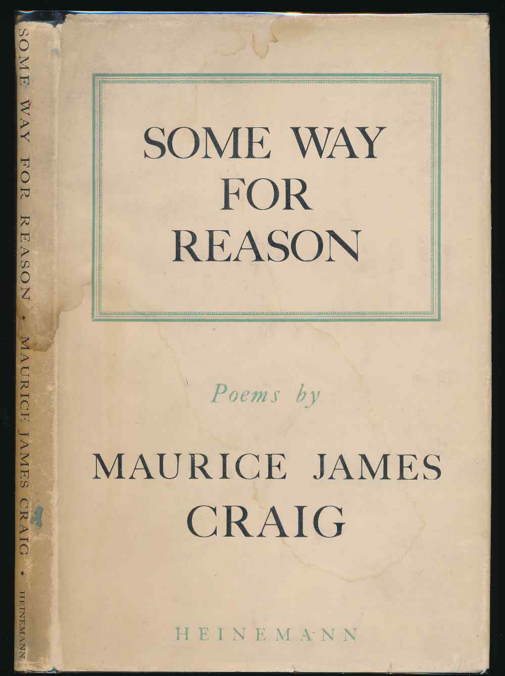 Some way for reason: poems