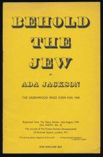 Behold the Jew